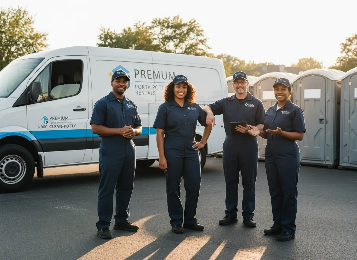 VIP Portable Toilets company in Clarksville, MI